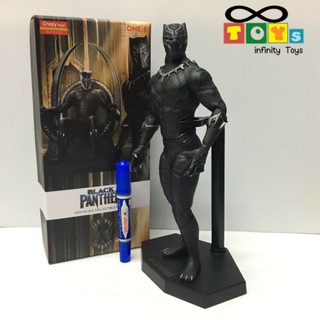 โมเดลฟิกเกอร์ มาร์เวลฮีโร่ แบล็คแพนเธอร์ งานค่าย เครซี่ ทอยส์ (Marvel Black Panther Crazy Toys)