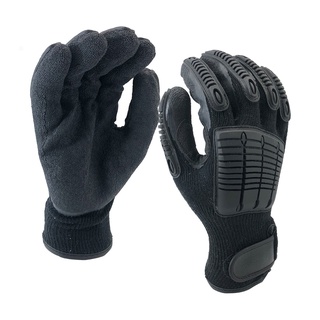 ถุงมือกันกระแทก GIANT KINGKONG ไจแอ้นท์ คิงคอง NM10902AC-BLK ถุงมือยาง GIANT KINGKONG GLOVES GIANT KINGKONG NM10902AC-BL