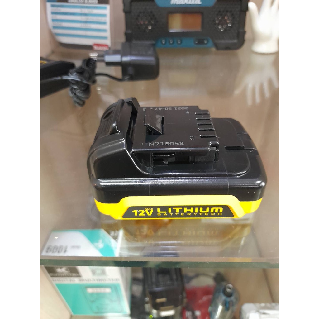 STANLEY Battery Lithium 12V แบตเตรี่ 12 โวลล์ ขนาดความจุ 1.5 แอมป์ ลิเธี่ยมไลออน สินค้าใหม่ ของแท้ จากตัวแทนจำหน่าย