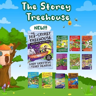 หนังสือวรรณกรรมเยาวชน แนวผจญภัย เรื่อง The Storey Treehouse เซต 12 เล่ม