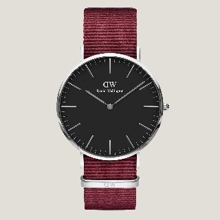 Daniel Wellington นาฬิกาข้อมือ รุ่น Classic Roselyn SV Black I 40 mm