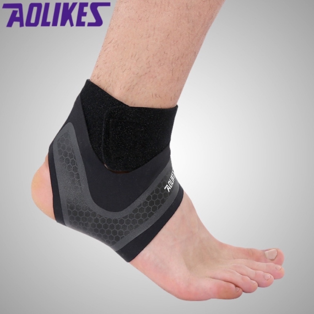 📍 สายรัดข้อเท้า ที่รัดข้อเท้า พยุงข้อเท้า กีฬา Full support ปรับขนาดได้ ผ้าข้อเท้า ankle support ป้อ