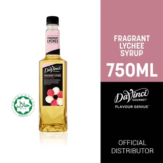 ไซรับ Davinci Fragrant Lychee Syrup 750 Ml.