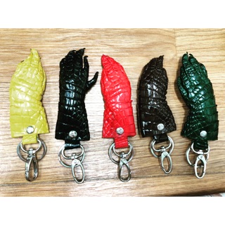 พวงกุญแจ ขาหน้าจระเข้ Crocodile Keychain กรงเล็บมังกร5เล็บ