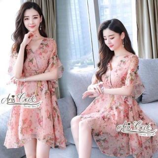 Aris Code 3D Rose Dress