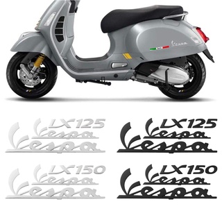 3D ป้าย ตราสัญลักษณ์ สติ๊กเกอร์ รูปลอก ชุดสำหรับ PIAGGIO เวสป้า GTS300 LX125 LX150 125 150 LX LXV สติ๊กเกอร์