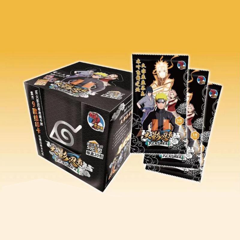 (ซื้อ 1 แถม 1 สุ่ม) NARUTO Dignity Cards ชุดการ์ดสุ่ม อะนิเมะ chibi gacha