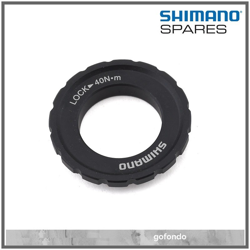 Shimano DEORE / XT Center lock Rotor แหวนล็อค 12 มม./15 มม./20 มม.