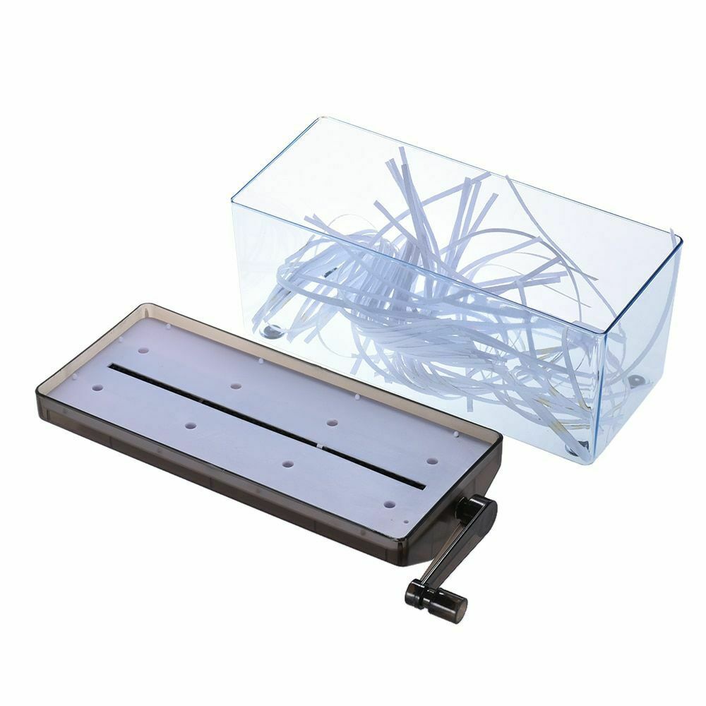 เครื่องย่อยกระดาษ เอกสาร เครื่องทำลายกระดาษ มือหมุน ขนาด A4 (มีสีให้เลือก)