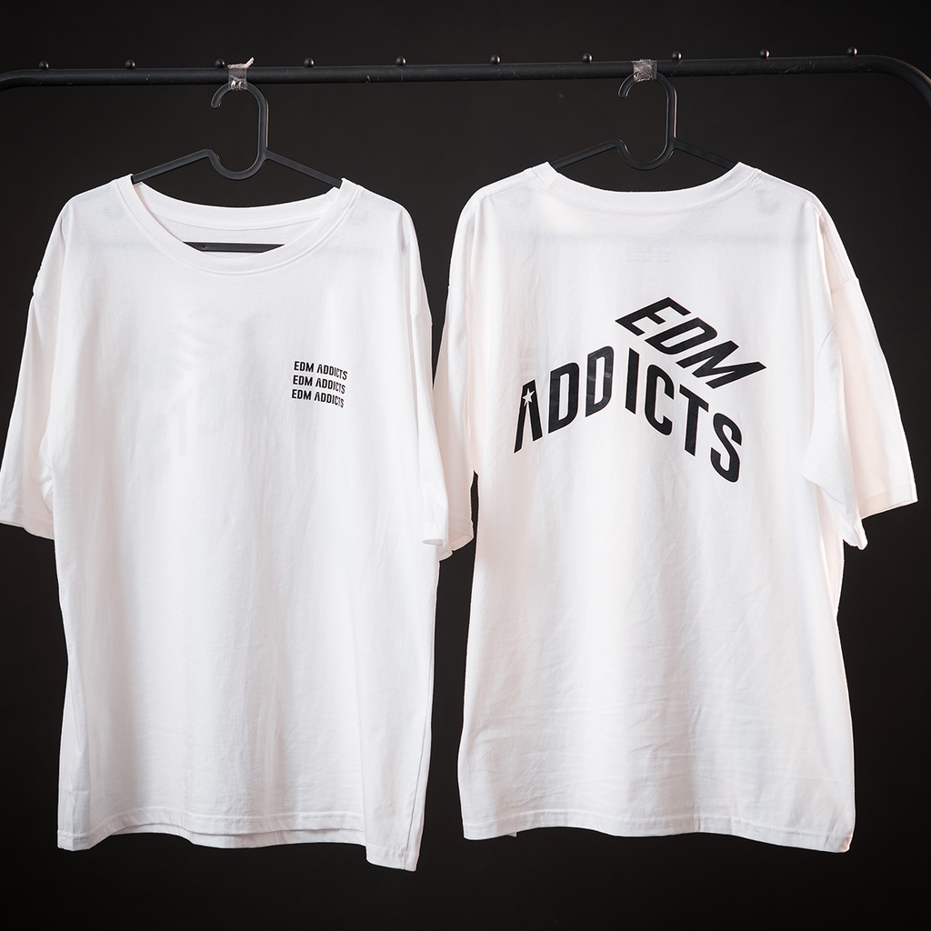 EDM Addicts T-Shirts - Short Sleeves Oversize Woman Design 2