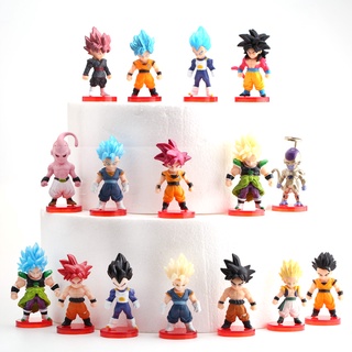 กำลังมองหา Anime Drawing Handmade Model Doll Q Version Toy Ornament Blind Box Dragon Ball Z Super Saiyan Limited Time Offer