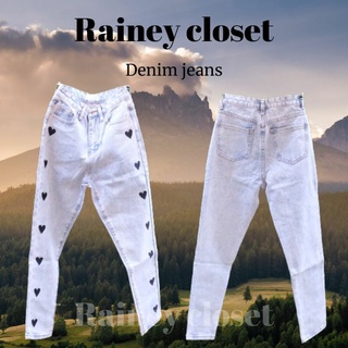 Rainey Closet : กางเกงยีนส์ ทรง My Style ยีนส์แท้ผ้าไม่ยืด