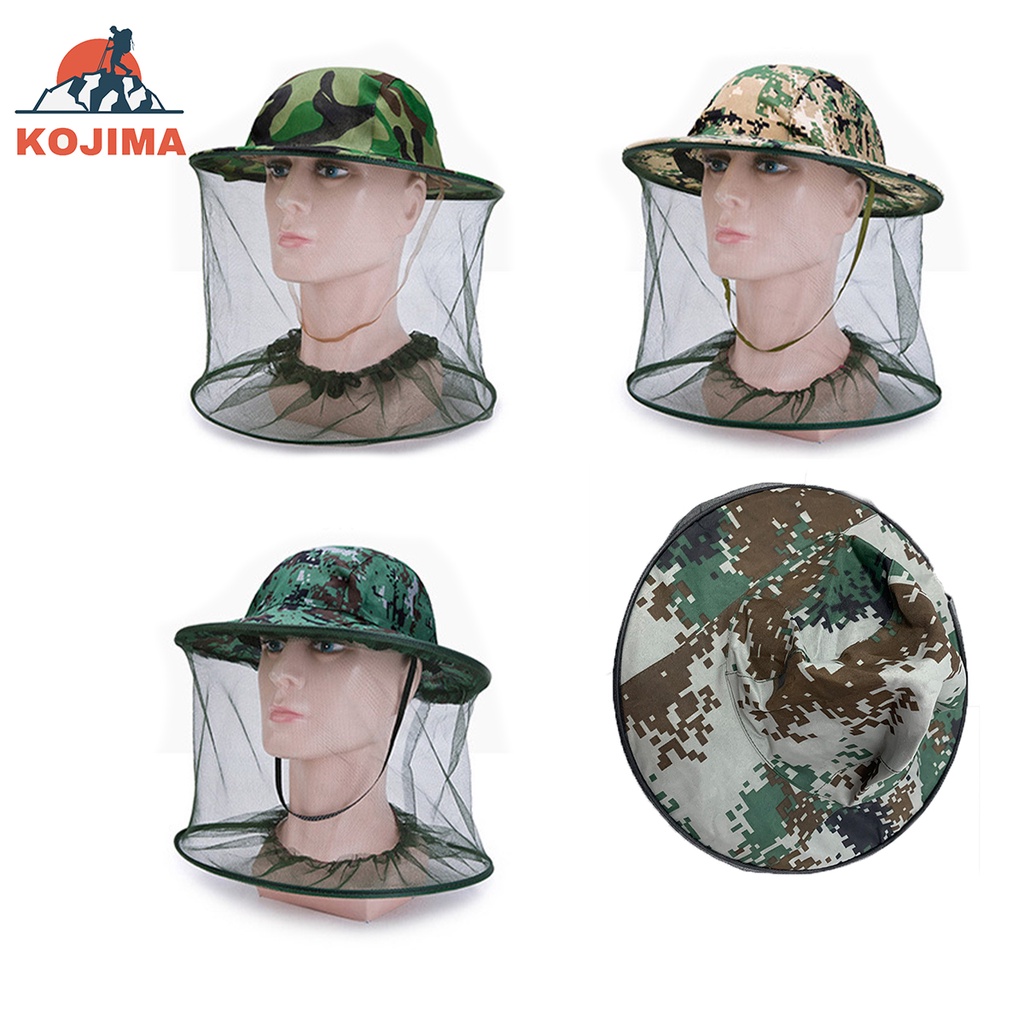 KOJIMA จัดส่งภายใน 24 ชั่วโมง พร้อมส่ง หมวกตะข่าย กันผึ้ง ยุง และ แมลง