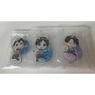 [Attack on Titan] อะครีลิคไททัน เอเรน รีไวล์ เบลทรูท อนิเมทคาเฟ่ (Animate cafe : Acrylic keyholder stand Eren Revi )