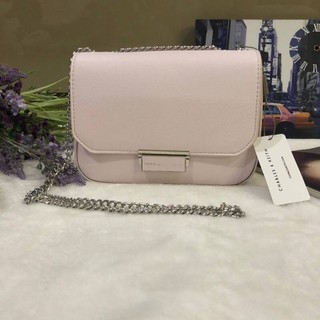 CHARLES &amp; KEITH CLASSIC PUSH-LOCK CROSSBODY BAG