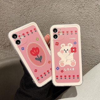 เคสป้องกันโทรศัพท์มือถือ ลายการ์ตูน สําหรับ Apple Iphone 12promax 11 13 678plus xs xr