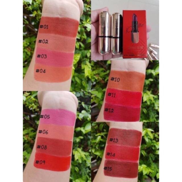 SIVANNA MATTE STAY LIPSTICK KISS ME (HF688) : ซิวานน่า ลิปสติก คิสมี x 1 ชิ้น @abcmall รูปที่ 6