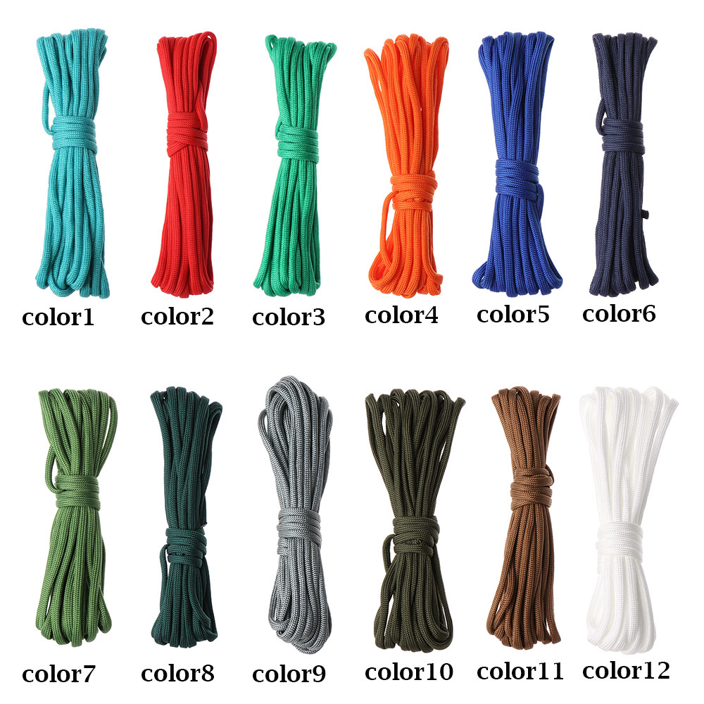 CHINK 1PC Hot Parachute Cord 5 meters length Survival kit Paracord Cord ...