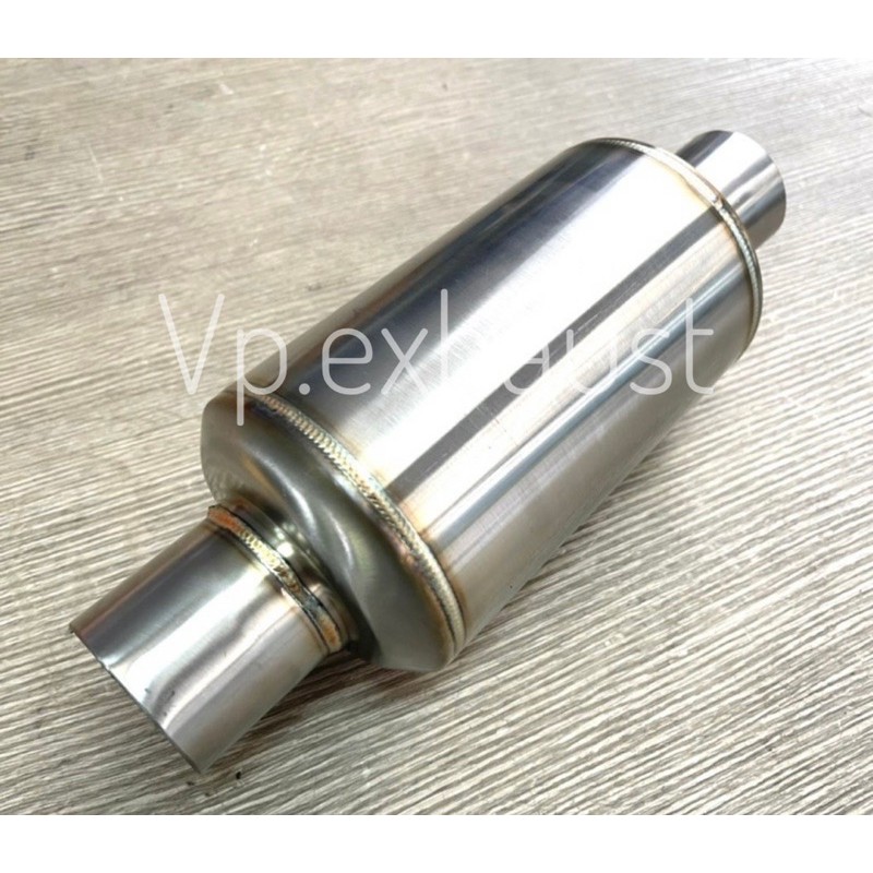 ท่อพักกลาง 4"x6"ใบสั้น หม้อแทนแคตรถเก๋งสแตนเลส304 พักกลางเก๋ง (ไส้จีบ)/(ไส้เกลียว)