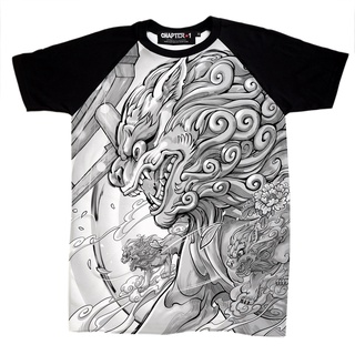 เสื้อยืด แขนสั้น แชปเตอร์วัน ยามิ ลาย โคมะอินุ ผ้านิ่ม / KomaInu Yami Chapter One T-shirt