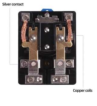 JQX-62F 2Z 80A 120A High power รีเลย์ 12V 24VDC 220VAC เงินติดต่อรีเลย์แม่เหล็กไฟฟ้า PCB รีเลย์
