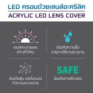 Lamptan โคมไฟเพดาน โคมซาลาเปา LED รุ่น Star 14W 18W 24W แสงขาว