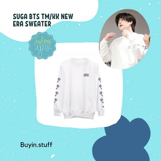 เสื้อยืดแขนสั้น พิมพ์ลาย Suga BTS THAT TM KK NEW ERA สําหรับผู้ชาย