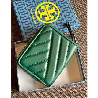 TORY BURCH KIRA CHEVRON ZIP CONTIEANTAL WALLET