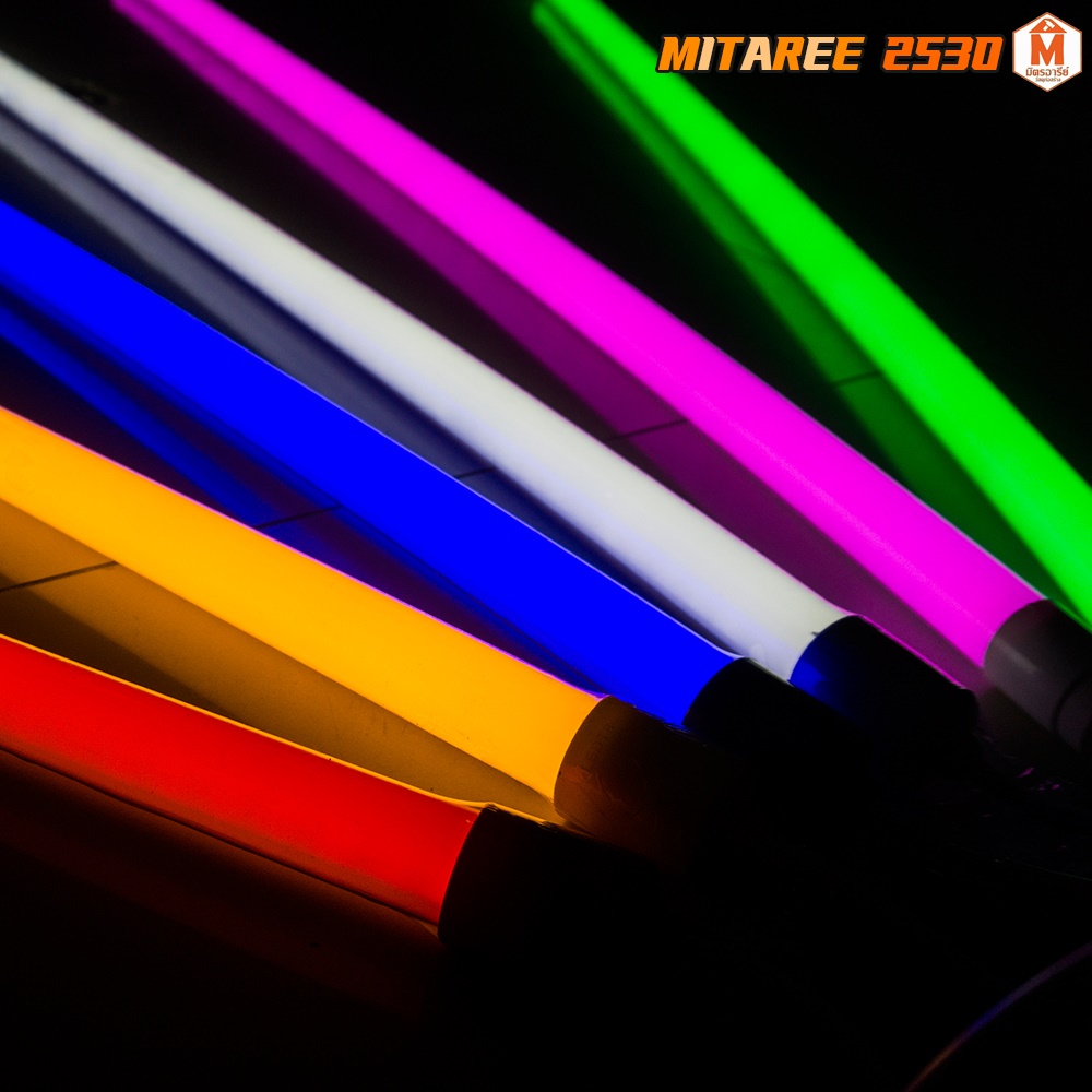 หลอดไฟ NPV รุ่น LT07 18w LED หลอดสี พร้อมปลั๊ก