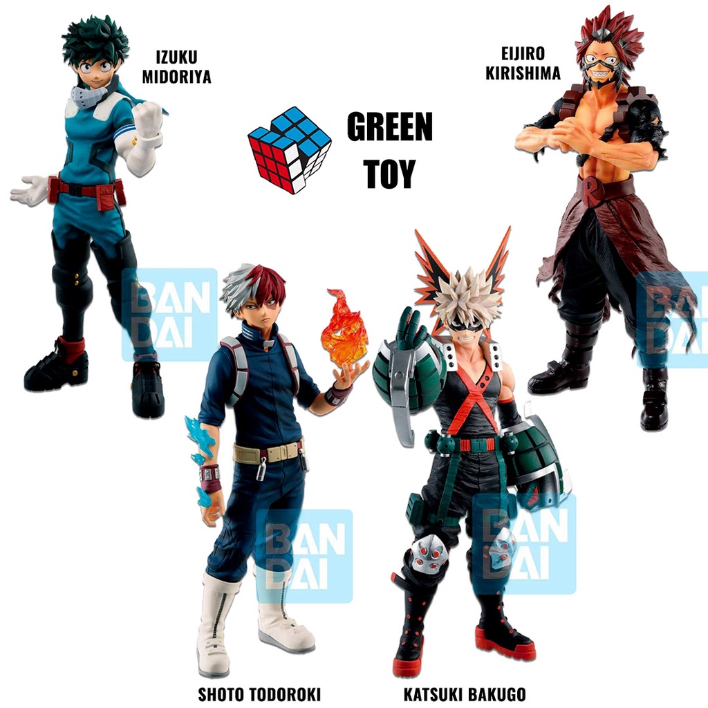 [ของแท้]My Hero Academia ICHIBANSHO FIGURE One 'S Justice Masterlise  Midoriya Izuku Bakugou Shoto E