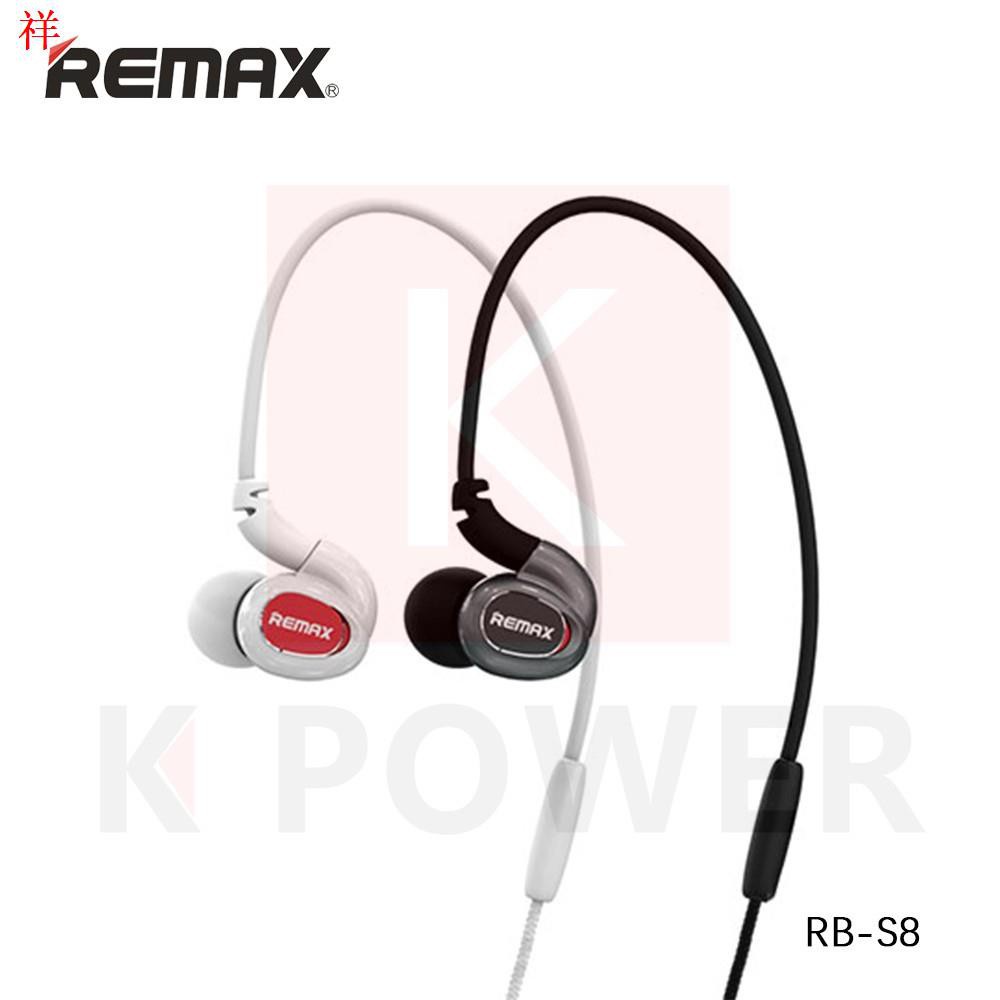 newRemax RB-S8 หูฟังกันเหงื่อ หูฟังบลูทูธไร้สาย Bluetooth Small Talk1 ...