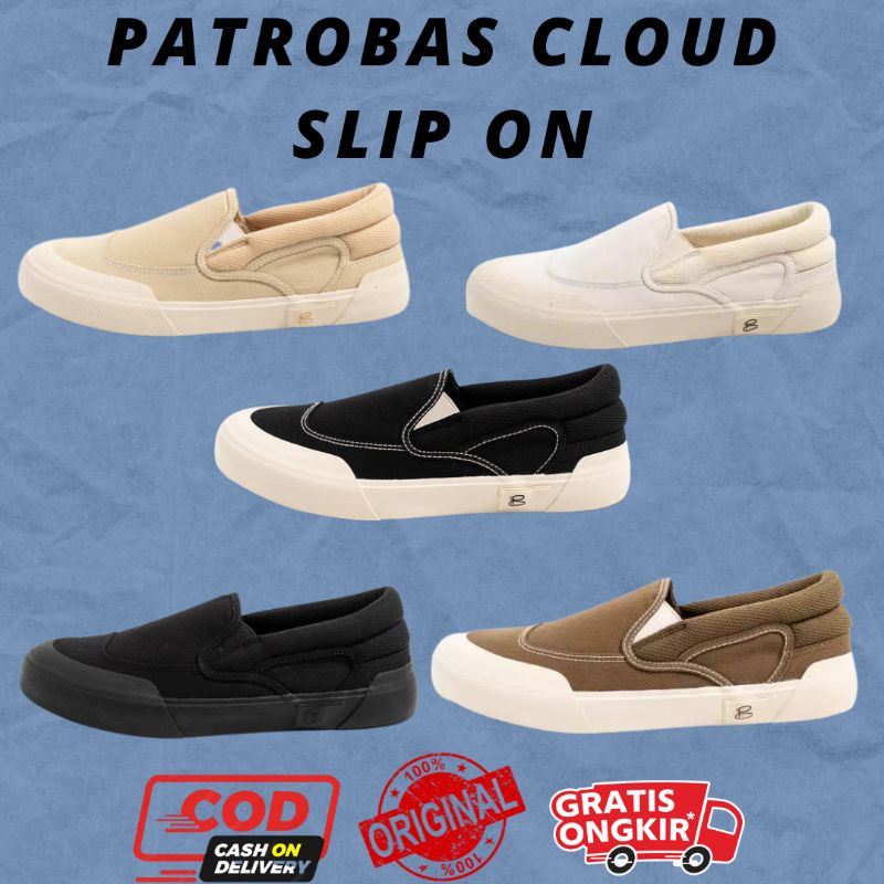 Patrobas cloud slip on ของแท้ 100%