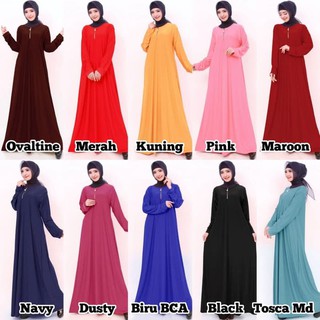 เสื้อโปโล มีซิป ลาย Hitjab - Gamis Jersey L- XXXL 9716/9717