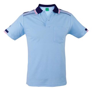 [ลด 15% ใส่โค้ด NEWS375] เสื้อโปโลชายตัดต่อ G-Seven Sport รุ่น G1-101