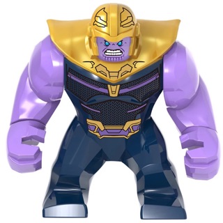 ตัวต่อ Thanos พร้อมดาบ และถุงมือทอง