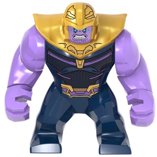 ตัวต่อ Thanos พร้อมดาบ และถุงมือทอง