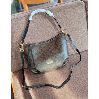 Coach Pebble Leather Small Skylar Hobo Shoulder Bag((90738))