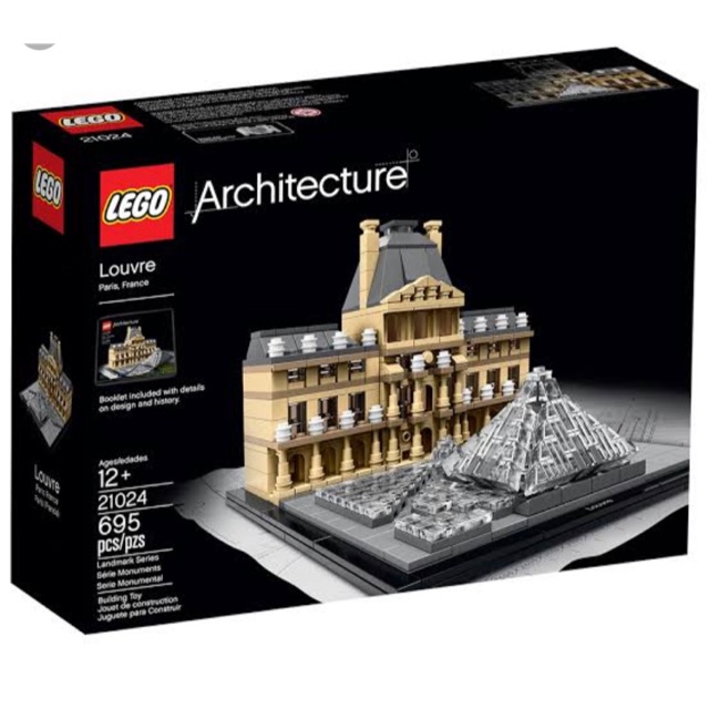 lego architecture 21024 louvre paris เลโก้
