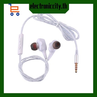 【NNC】In-Ear Double-Motion Sports Headphones Metal Subwoofer Wire Headset Headphones