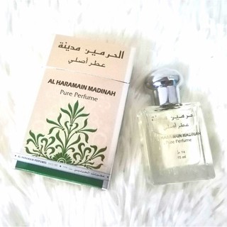 น้ำหอมอาหรับ Al haramain madinah pure perfume alcohol​ free 15 ml