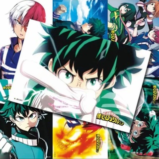 โปสเตอร์อนิเมะ มายฮีโร่ Anime Poster My hero academia 8ชิ้น/set