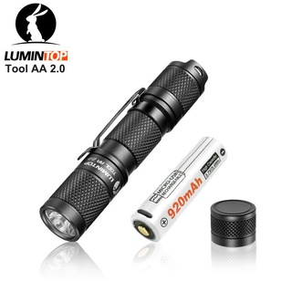 ของแท้ Lumintop Tool AA 2.0 พวงกุญแจไฟฉาย LED EDC 650 Lumens 127 เมตร ขนาดเล็ก สําหรับตั้งแคมป์ เดินป่า