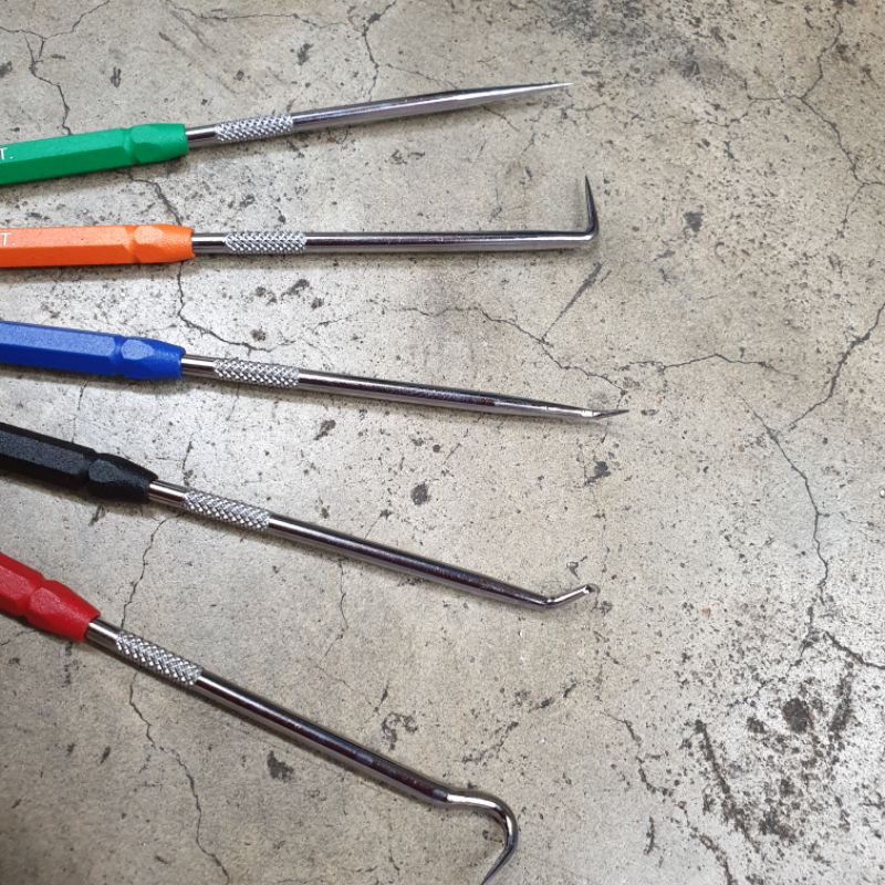 Hobayashi ขอเกี่ยวโอริง ลูกยาง ยี่ห้อHobayashi 5ตัวชุด แข็งแรง ทนทาน