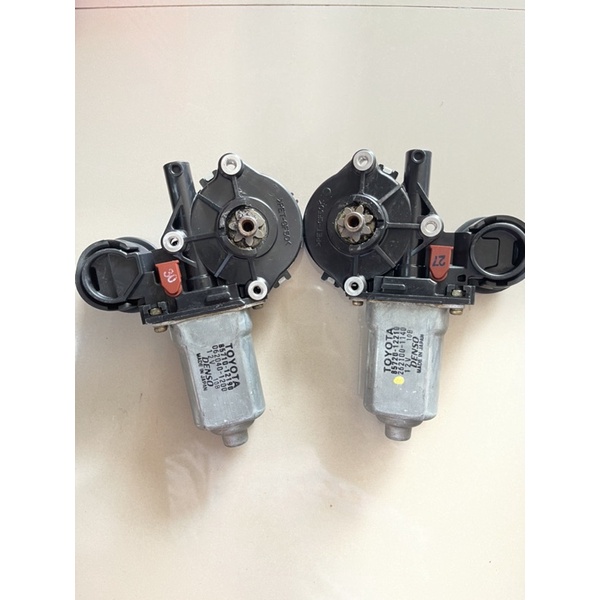 มอเตอร์กระจกไฟฟ้าToyota ViOSหลังดำFR,FL(แท้ถอดญี่ปุ่น)