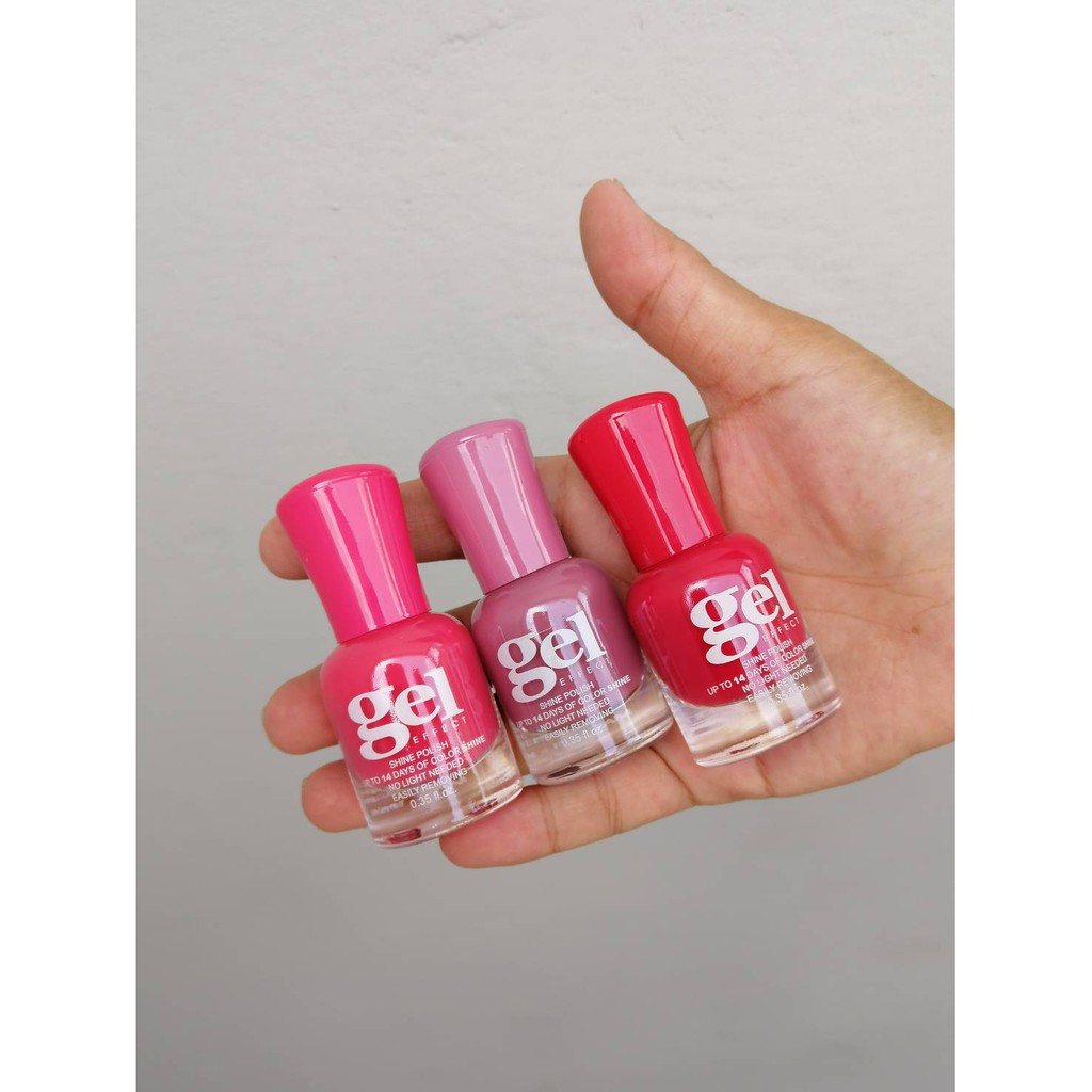 ยาทาเล็บกึ่งเจล ยาทาเล็บเจล​ ยาทาเล็บ​ Gel Effect  ยาทาเล็บไม่ต้องอบ​ สีชัด ดุจสีเจล แห้งไว 💅 - รูปที่ 5
