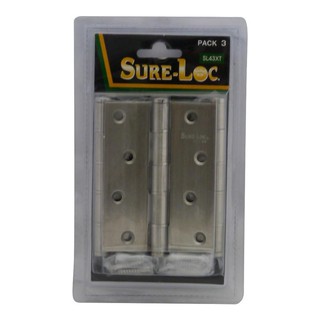 บานพับ 4 นิ้วX3 นิ้ว SURE-LOC SURE-LOC43XT SS P3SURE-LOC 4"X3" SURE-LOC43XT SS HINGE P3