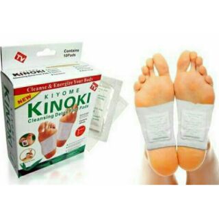 Kinoki Detox Foot Pad แผ่นแปะเท้าดูดสารพิษ