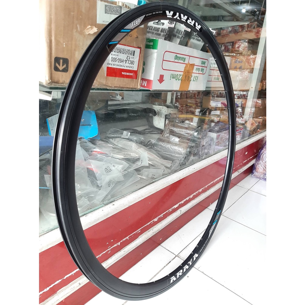 ขอบ 700C ARAYA Fixie Bike RB ขอบจักรยานเสือหมอบขนาด 700 เบรคไลน์ ผนังคู่ 32 รูความสูง 3 ซม. ARAYA ดั