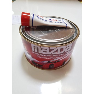 สีโป๊วรถยนต์พร้อมน้ำยา MAZDA 1/4 กล. (สีโป๊วพลาสติก ,สีโป๊วเฟอร์นิเจอร์)