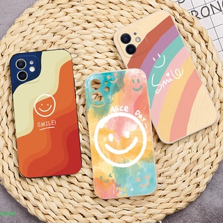 เคสโทรศัพท์มือถือ ลายภาพวาดสีน้ํามัน รูปหน้ายิ้ม ป้องกันกล้อง สําหรับ VIVO V15 Pro S1 Pro VIVO V9 Y19 V21 Y51 Y51A Y31 Y53S Y11 Y83 Y85 K008